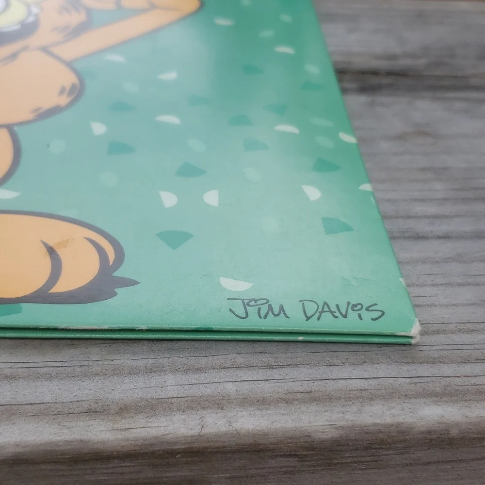 Vintage Folder Garfield the cat Well Duh!